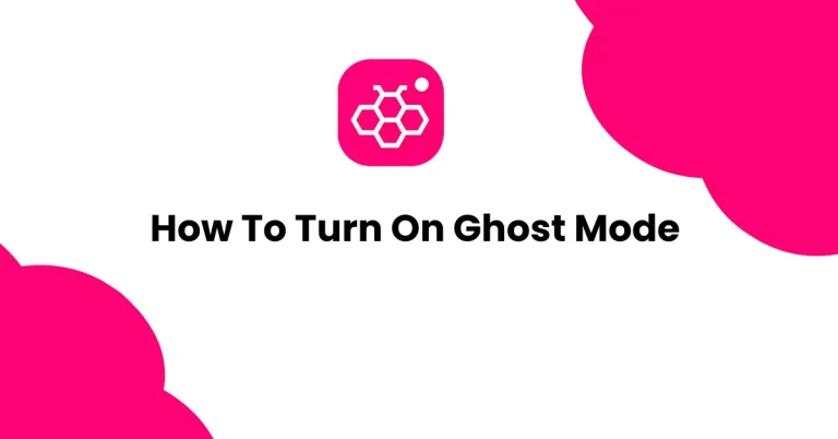 how to turn on Ghost Mode
