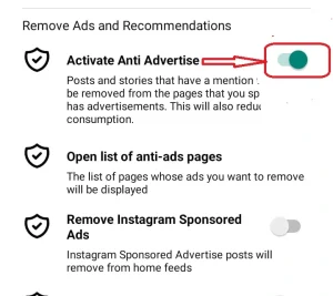 anti advertise mode
